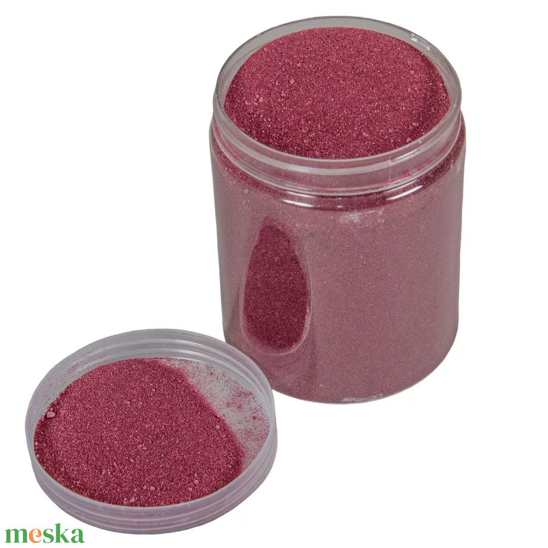 Bordó dekor homok mikro  0,60,8 mm, 450 g - kellékek & szerszámok - vegyes alapanyag - egyéb alapanyag - Meska.hu