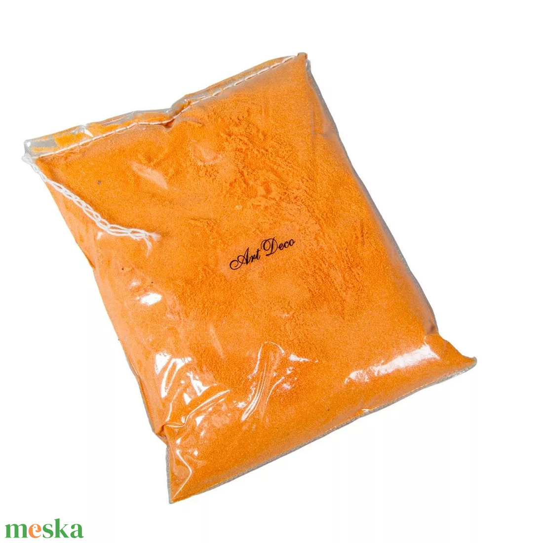 Narancs dekor homok mikro  0,60,8 mm, 450 g - kellékek & szerszámok - vegyes alapanyag - egyéb alapanyag - Meska.hu