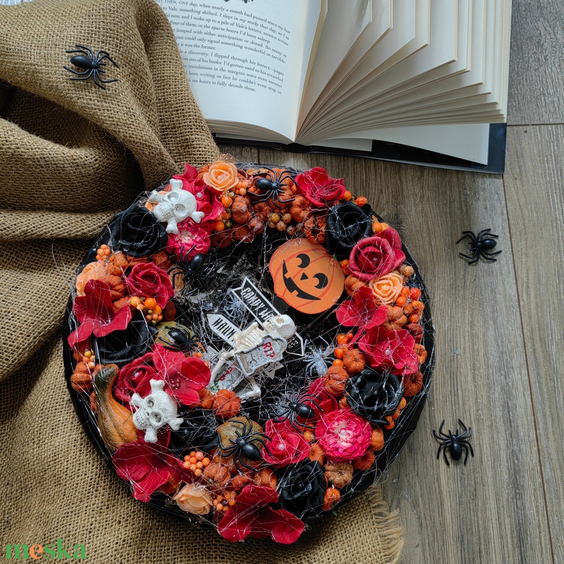 Halloween ajtókopogtató  - otthon & életmód - dekoráció - ajtó- és ablak dekoráció - ajtódísz & kopogtató - Meska.hu Halloween ajtókopogtató  - otthon & életmód - dekoráció - ajtó- és ablak dekoráció - ajtódísz & kopogtató - Meska.hu