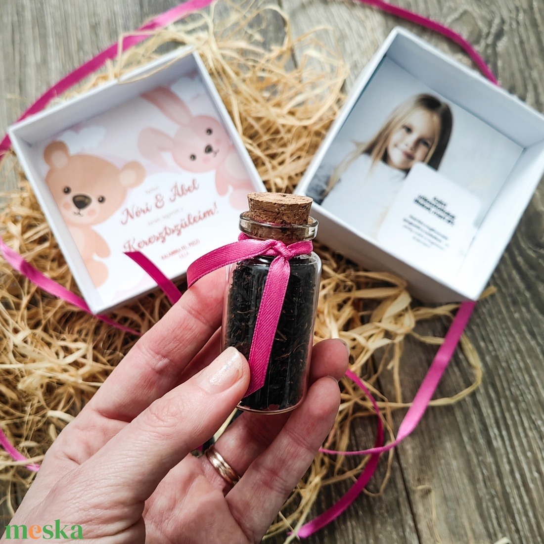 Keresztszülő felkérő ajándék - baba - mama - keresztelő kellékek - keresztszülő felkérő - Meska.hu