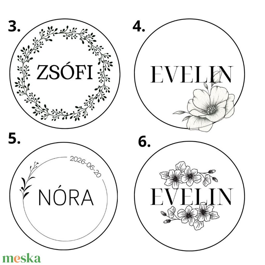 Esküvői ültető fahasábon - esküvő - meghívó & kártya - ültetési rend - Meska.hu