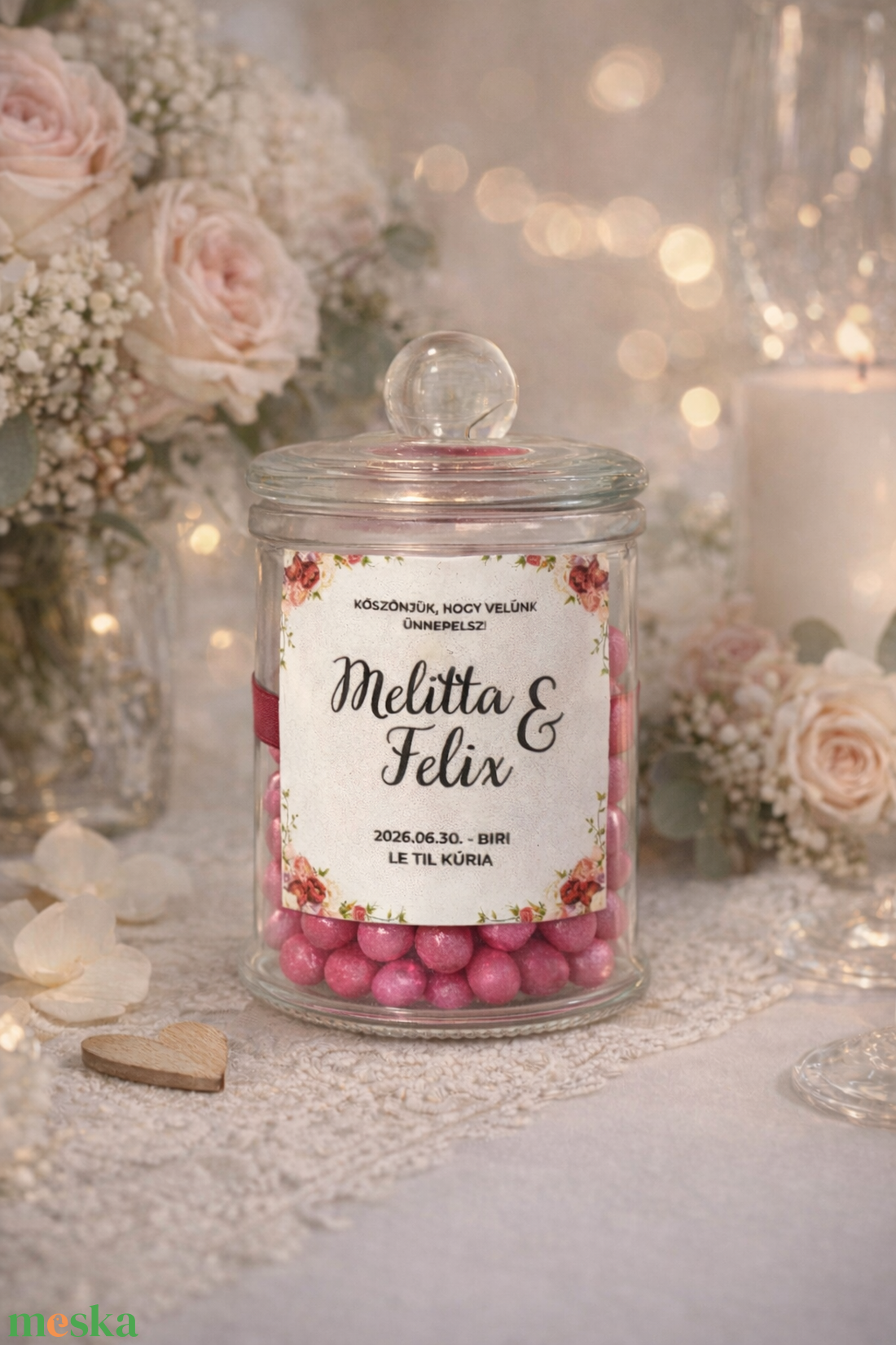 Esküvői vendégköszönő ajándék - esküvő - emlék & ajándék - köszönőajándék - Meska.hu