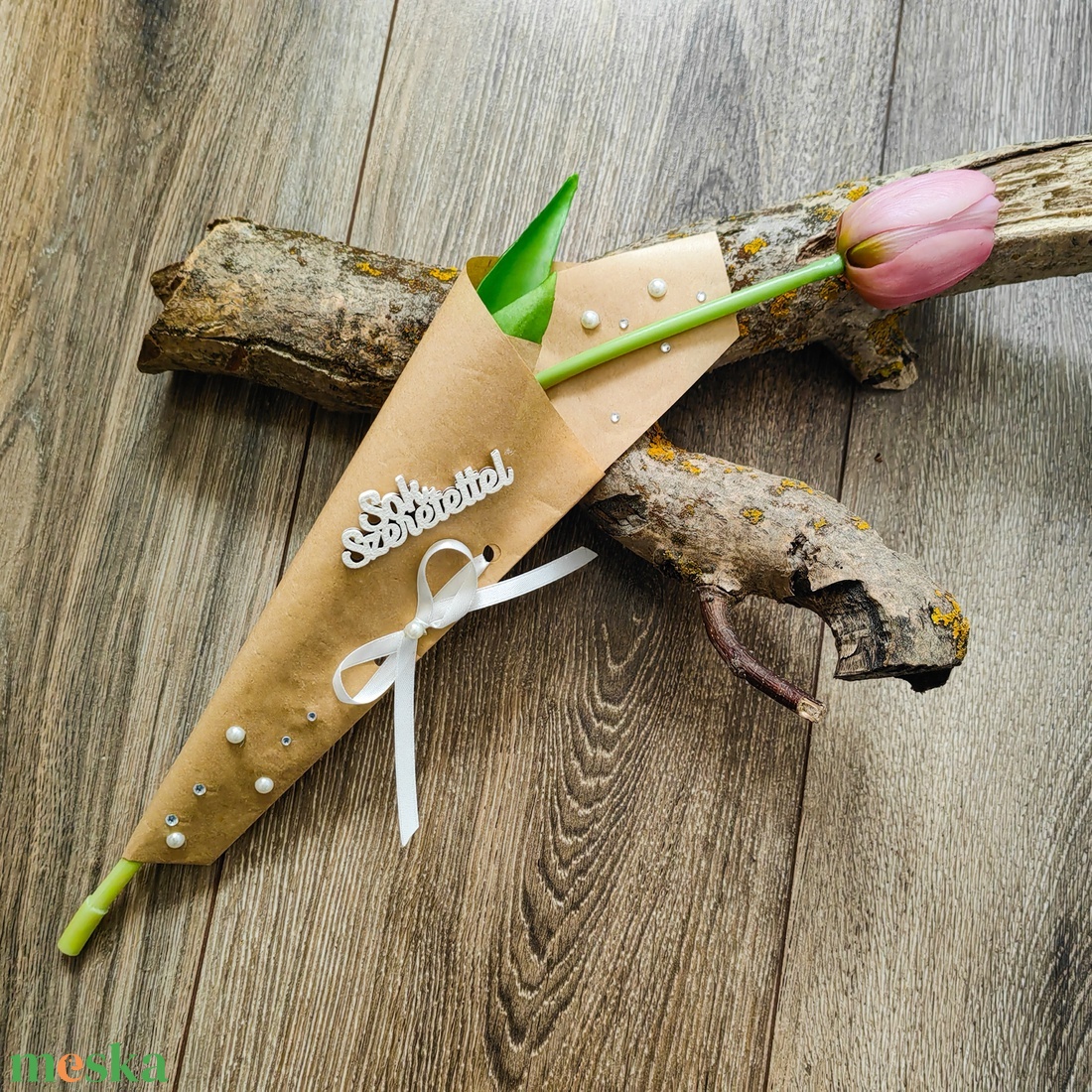 Nőnapi tulipán - otthon & életmód - virágdekoráció - virágok - szálas virág - Meska.hu