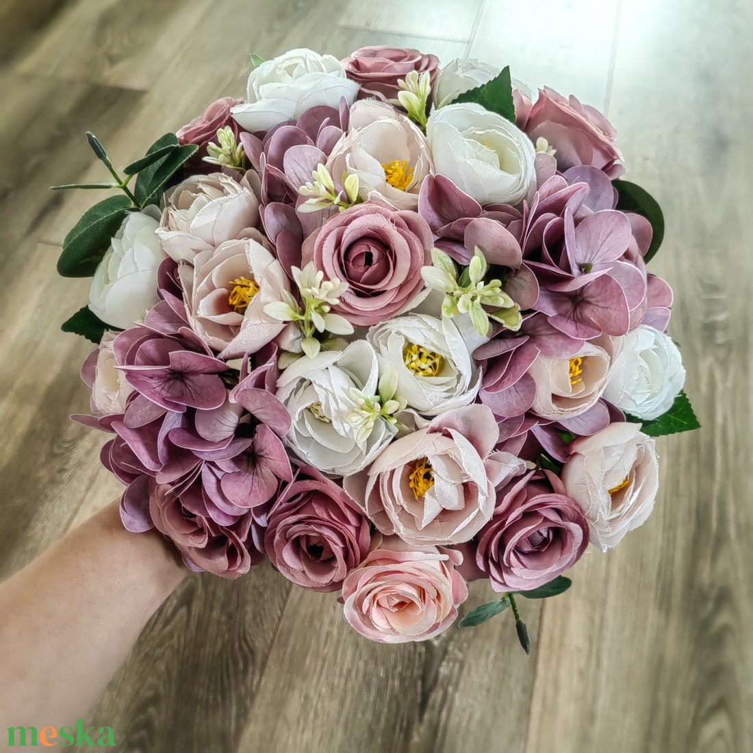 Purple moments esküvői csokor - esküvő - menyasszonyi- és dobócsokor - Meska.hu