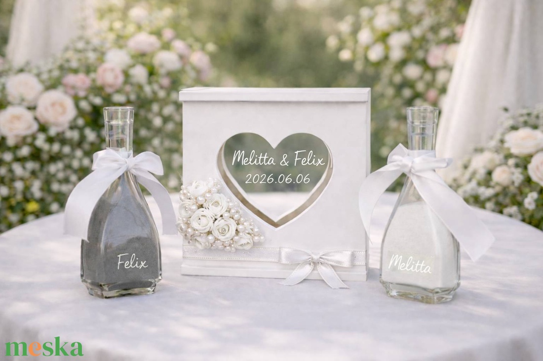 Homokkiöntő szett  - esküvő - esküvői szett - Meska.hu