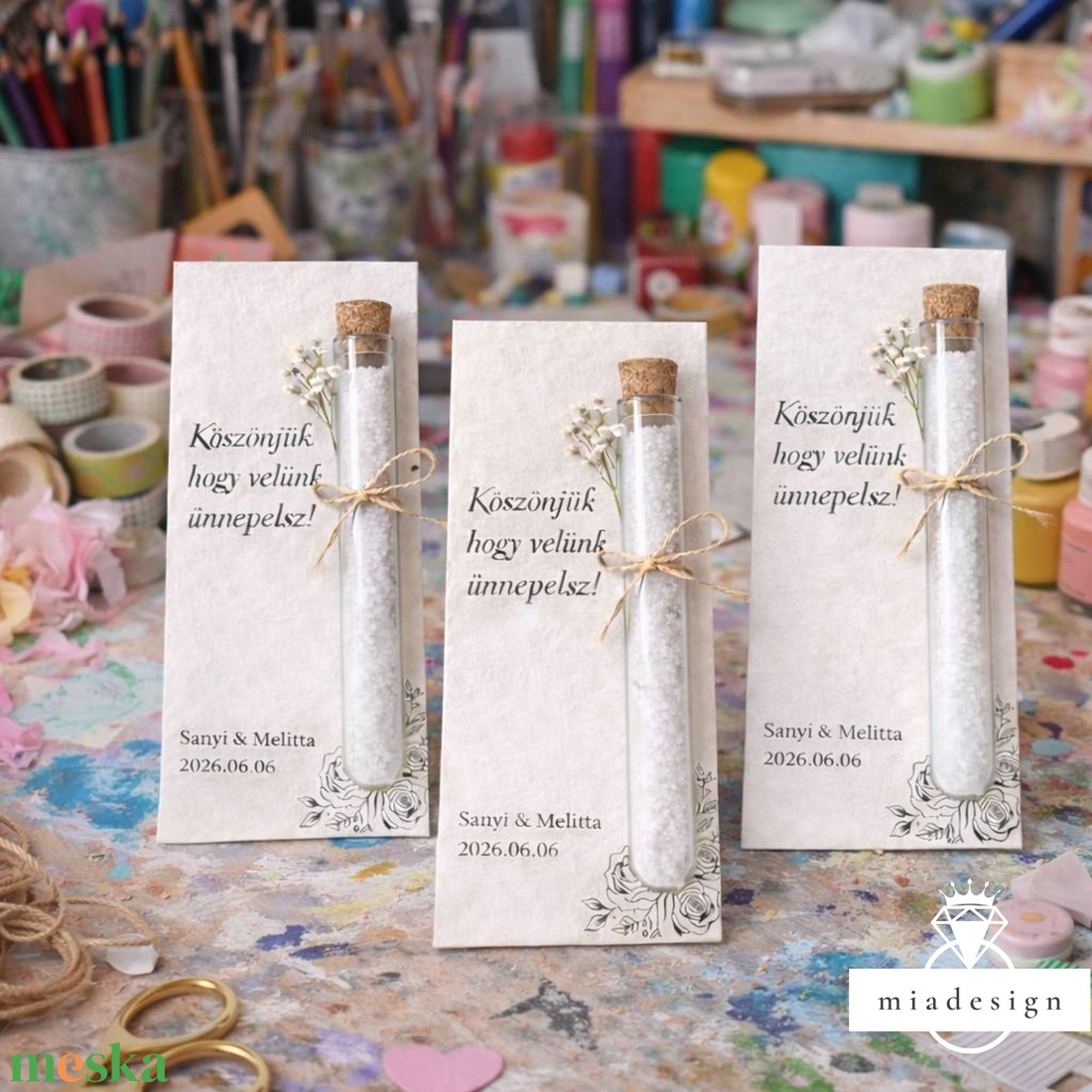 Eküvői vendégköszönő ajándék - esküvő - emlék & ajándék - köszönőajándék - Meska.hu
