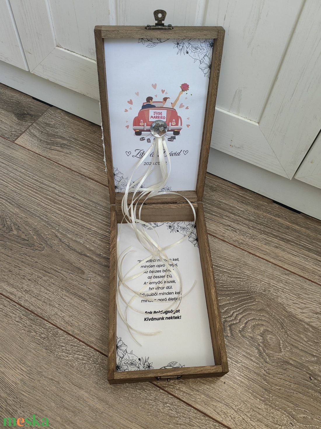 Esküvői pénzátadó box - esküvő - nászajándék - esküvői pénzátadó doboz - Meska.hu