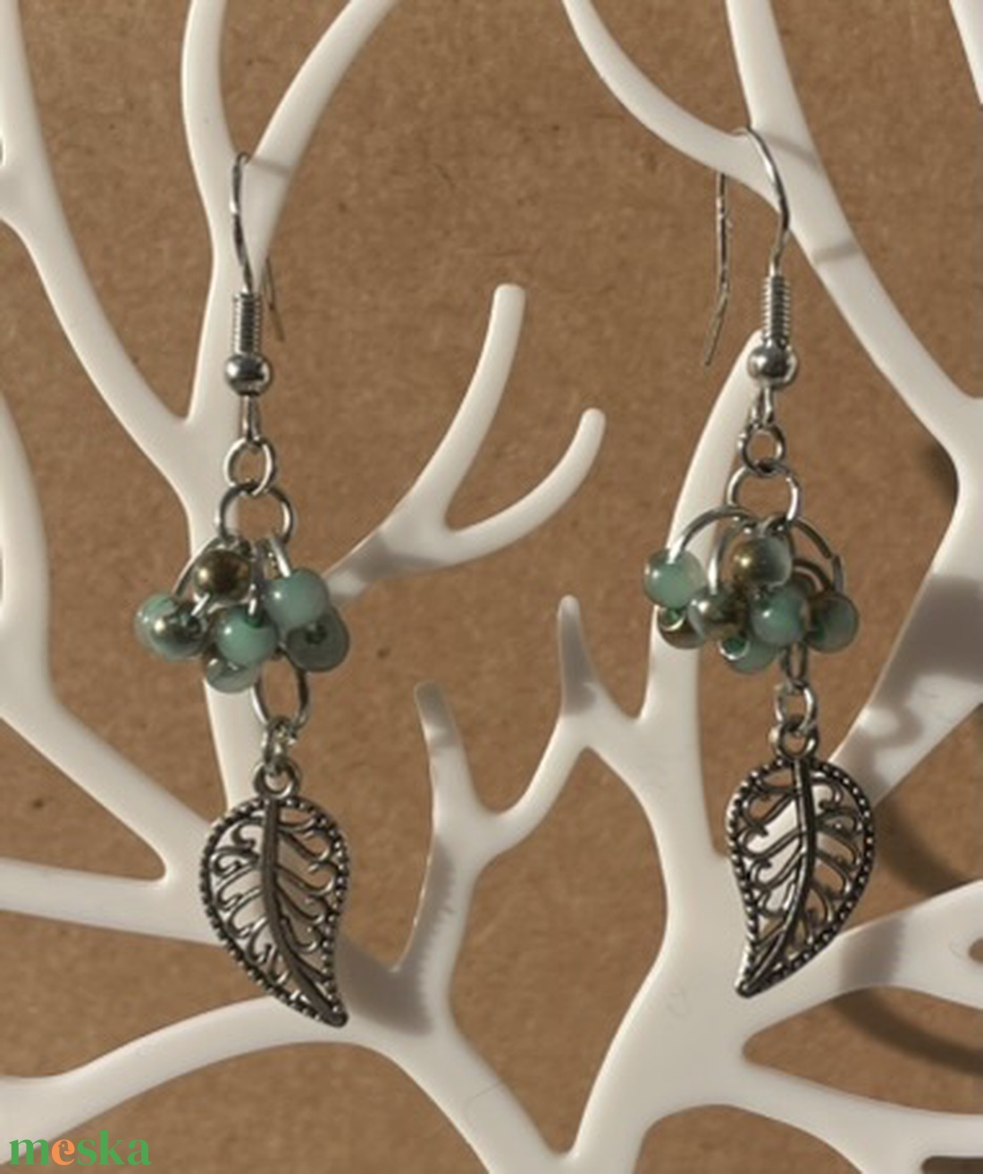 Szeder fülbevaló - ékszer - fülbevaló - lógó fülbevaló - Meska.hu