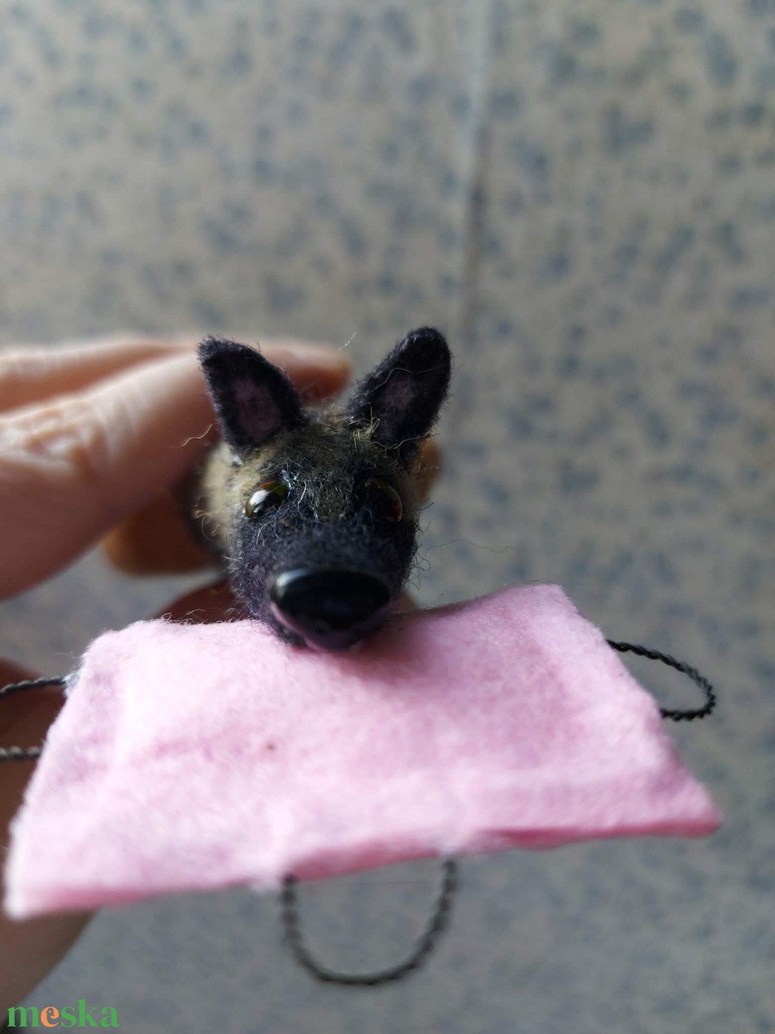 Kisállat emlékfityegő � fotó alapján, harapó- vagy kaparópárnával - otthon & életmód - dekoráció - fali és függő dekoráció - függődísz - Meska.hu