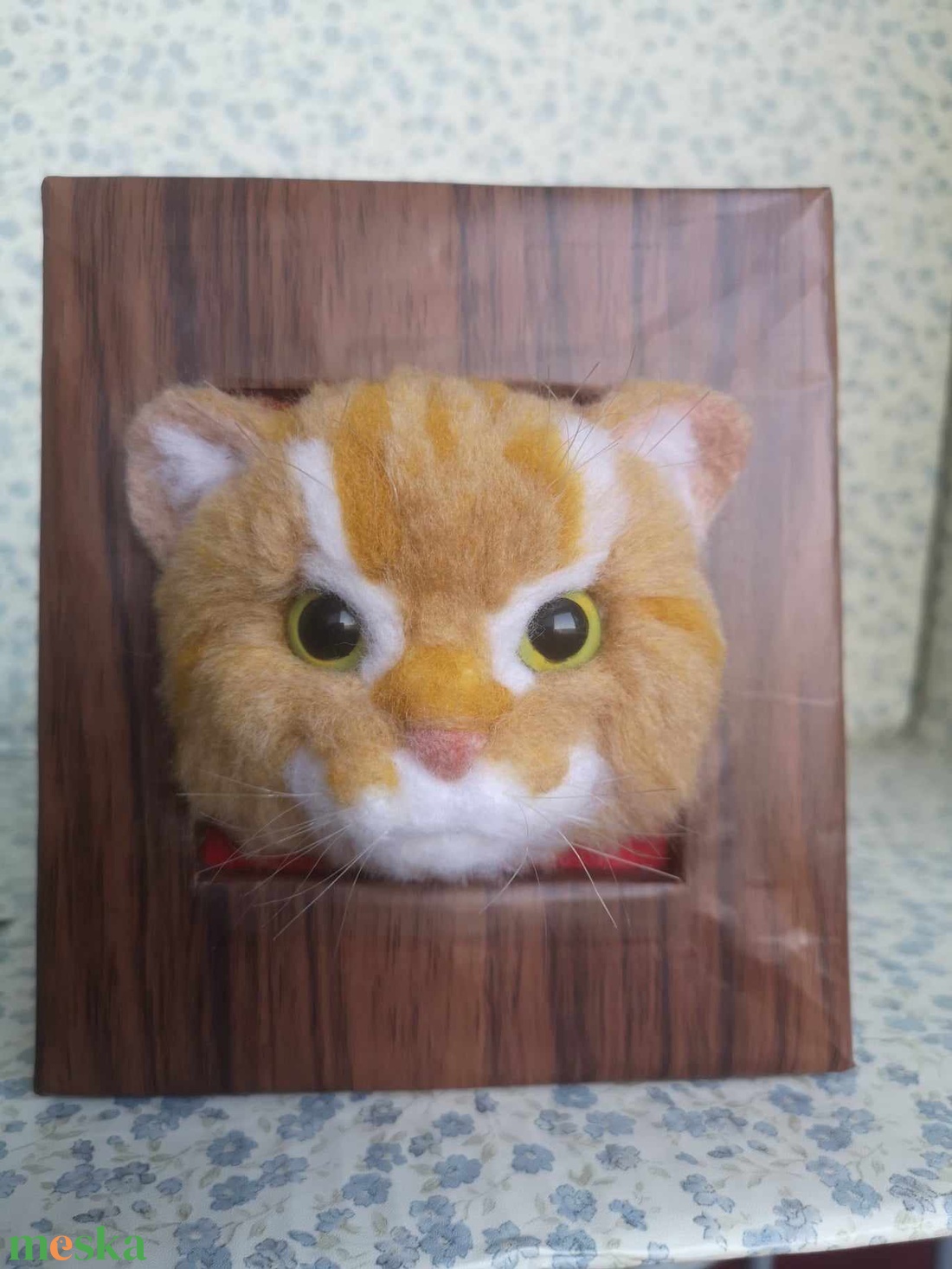 3D kisállat portré � nemezelt emlékfotó, keretben - otthon & életmód - dekoráció - kép & falikép - 3d képek - Meska.hu