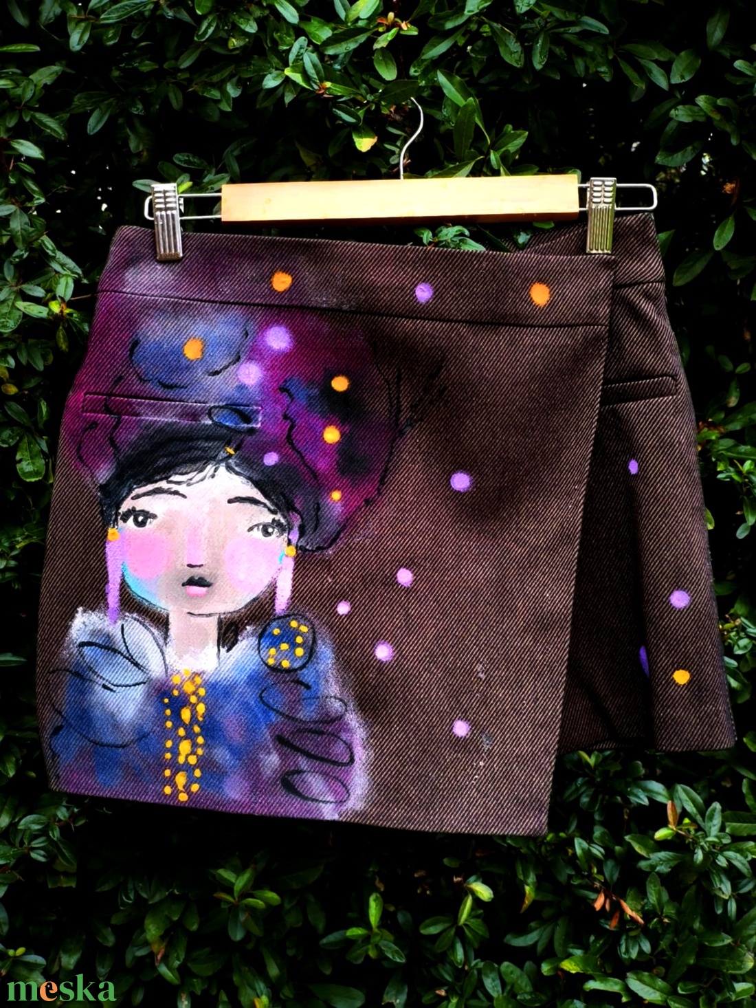 Illa, dizájner rövidnadrág - ruha & divat - női ruha - nadrág - Meska.hu