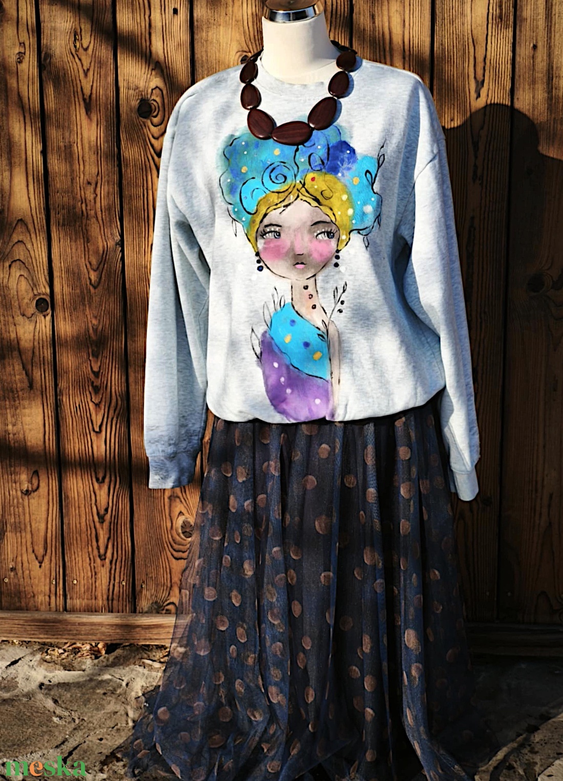 Katica - ruha & divat - női ruha - blúz - Meska.hu