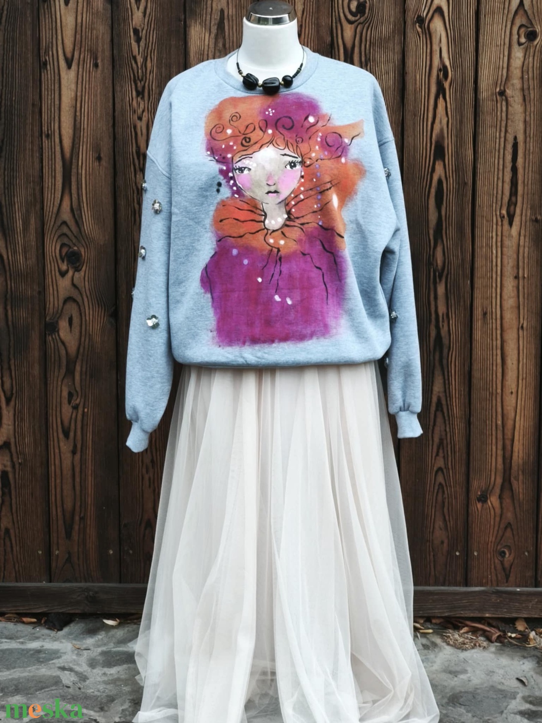 Jolán - ruha & divat - női ruha - pulóver - Meska.hu