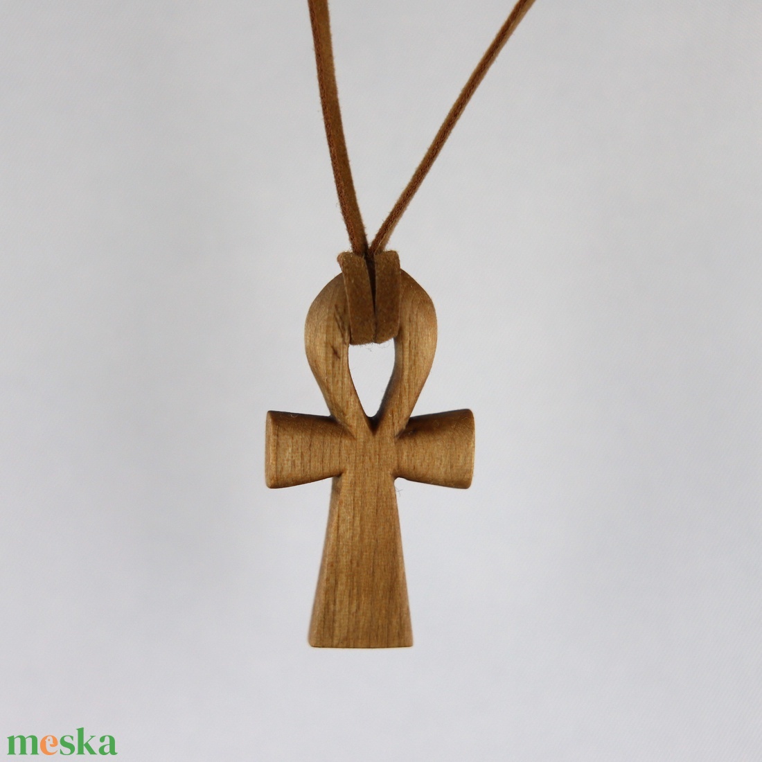 Hársfából faragott ankh szimbólum - ékszer - nyaklánc - medálos nyaklánc - Meska.hu Hársfából faragott ankh szimbólum - ékszer - nyaklánc - medálos nyaklánc - Meska.hu