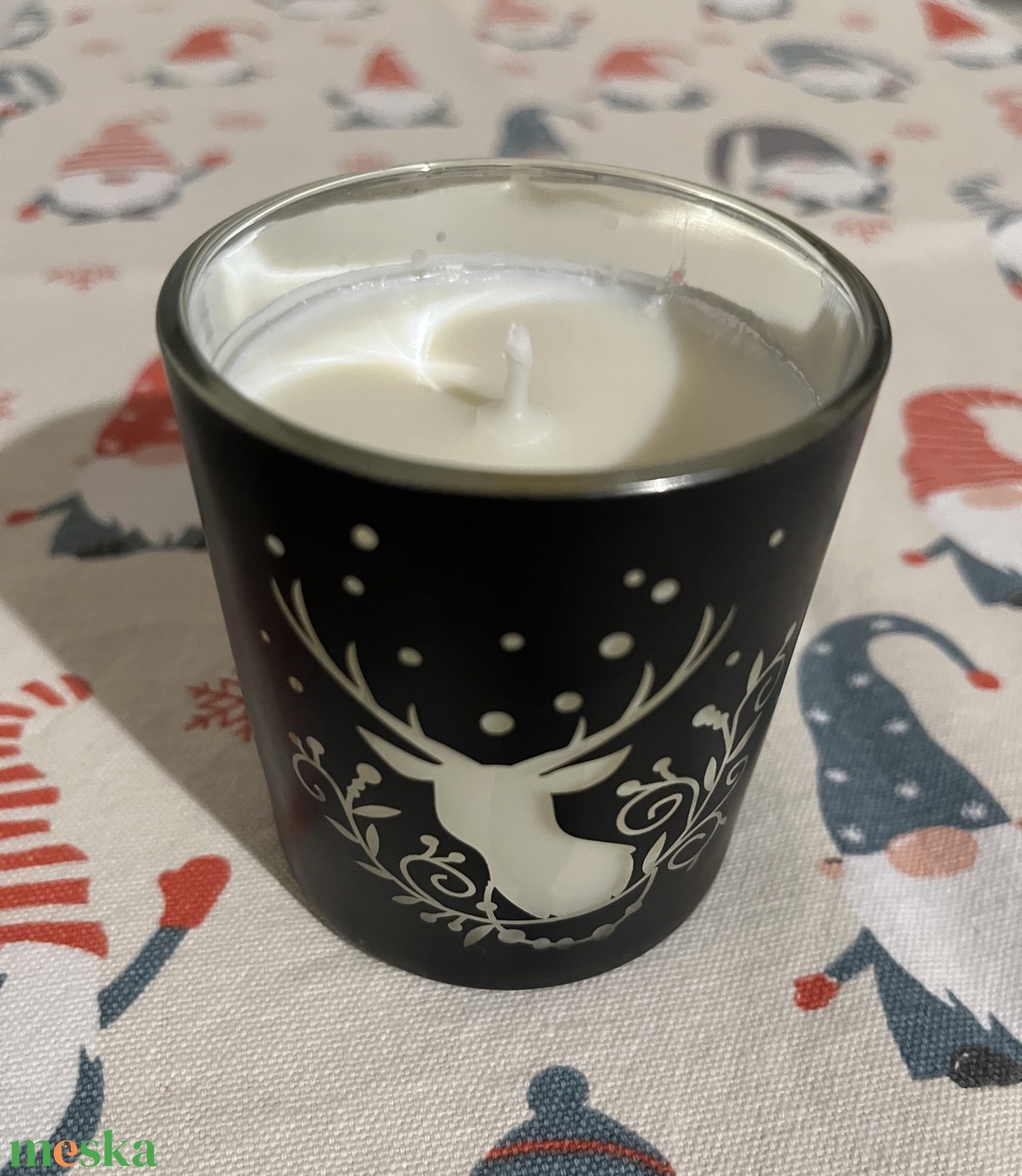 Marcipán gyertya - otthon & életmód - gyertya, illat, aroma - illatviasz - Meska.hu