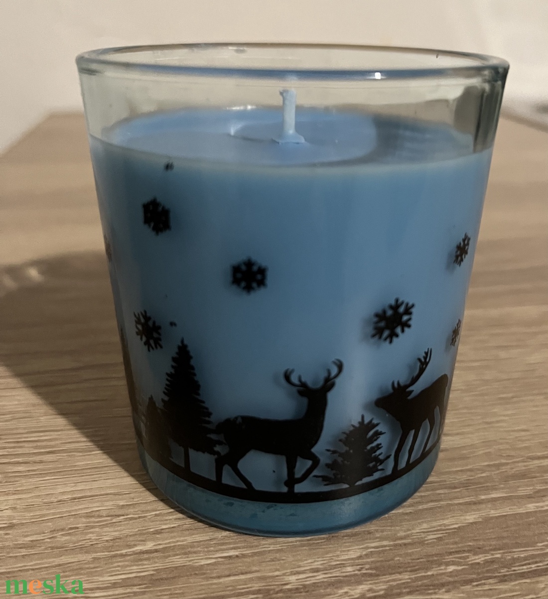 Téli áfonya illatgyertya - otthon & életmód - gyertya, illat, aroma - gyertya - Meska.hu