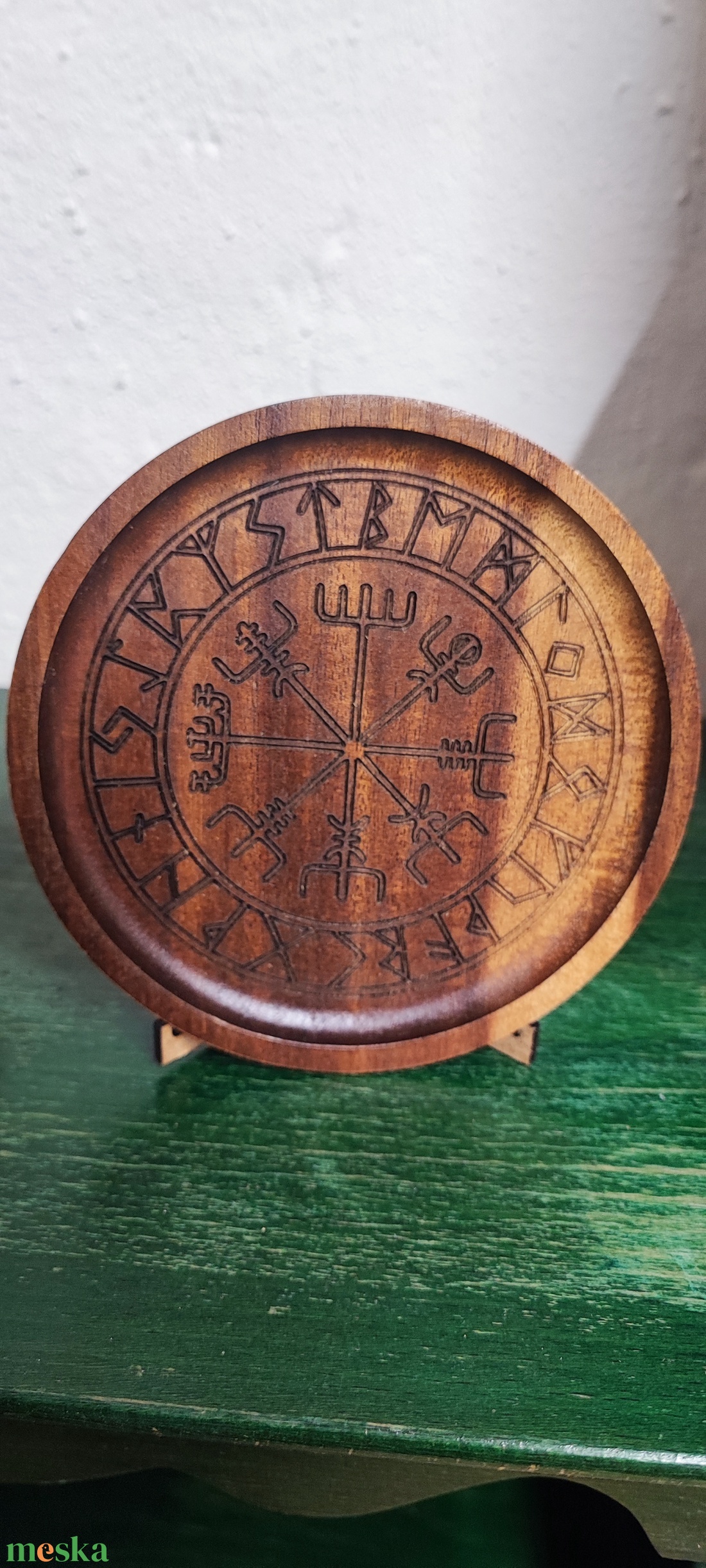 Viking Vegvísir falidísz  - kellékek & szerszámok - csomagolóanyag - ragasztószalag, cellux - Meska.hu