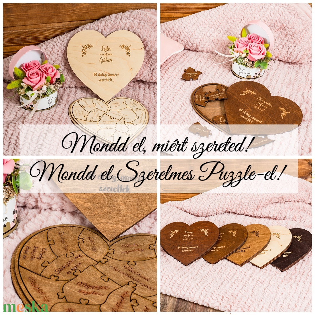 Szív puzzle, 14 ok, hogy miért szeretlek - játék & sport - puzzle - forma puzzle - Meska.hu Szív puzzle, 14 ok, hogy miért szeretlek - játék & sport - puzzle - forma puzzle - Meska.hu