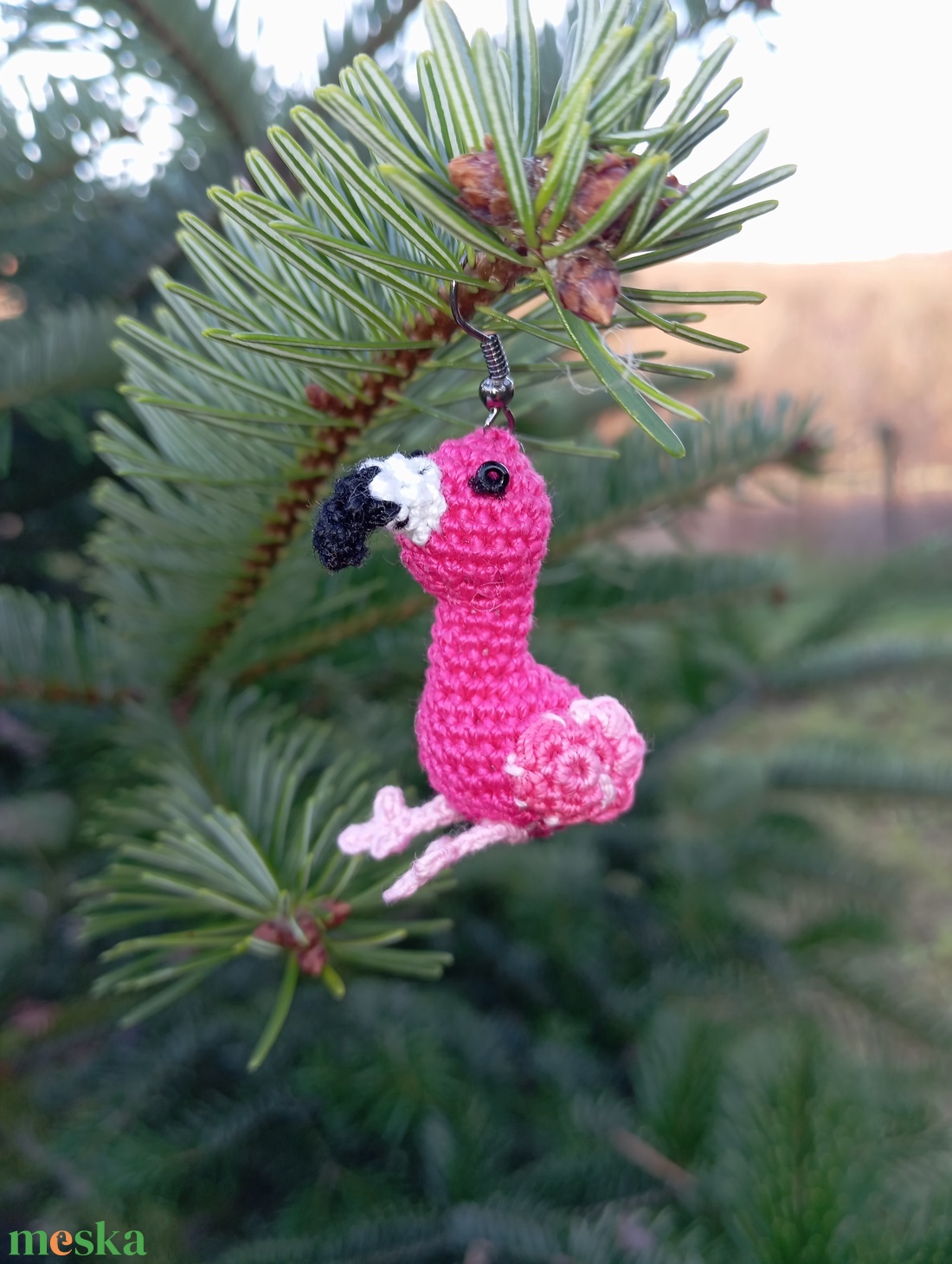 Flamingó fülbevaló - ékszer - fülbevaló - lógó fülbevaló - Meska.hu Flamingó fülbevaló - ékszer - fülbevaló - lógó fülbevaló - Meska.hu