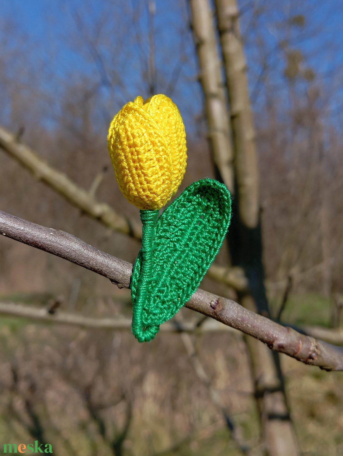 Sárga tulipán kitűző - ékszer - kitűző és bross - kitűző - Meska.hu Sárga tulipán kitűző - ékszer - kitűző és bross - kitűző - Meska.hu
