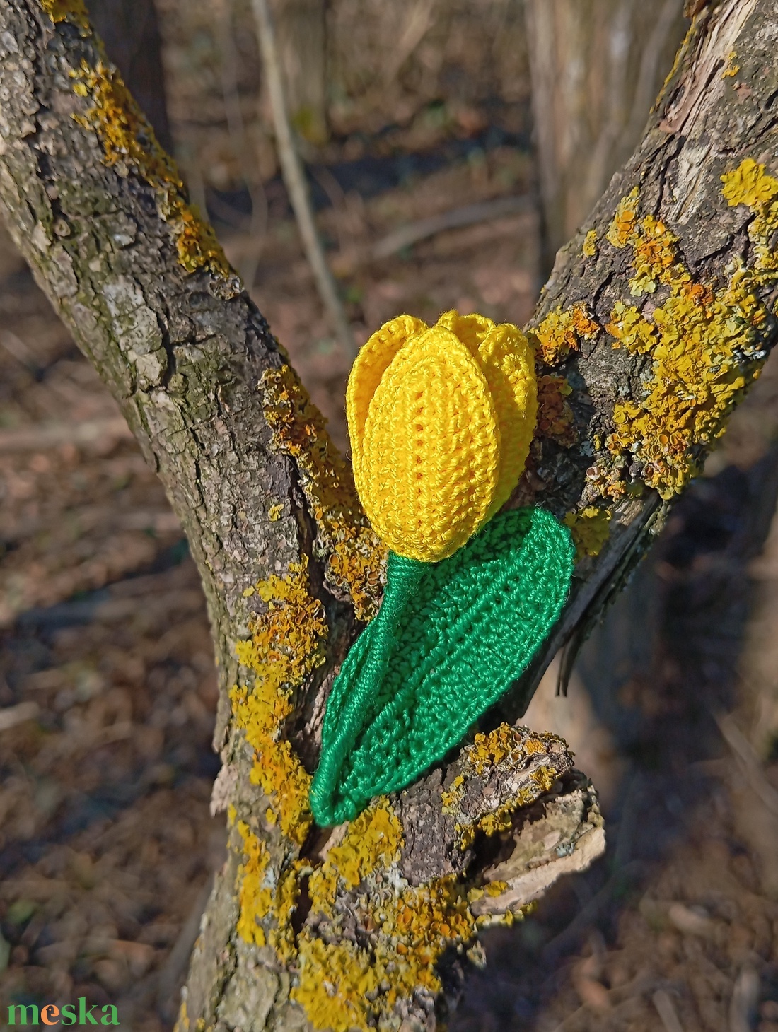 Sárga tulipán kitűző - ékszer - kitűző és bross - kitűző - Meska.hu Sárga tulipán kitűző - ékszer - kitűző és bross - kitűző - Meska.hu