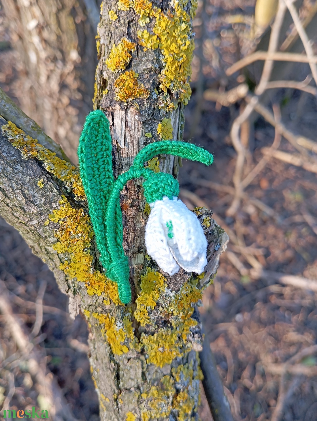 Hóvirág kitűző - ékszer - kitűző és bross - kitűző - Meska.hu Hóvirág kitűző - ékszer - kitűző és bross - kitűző - Meska.hu