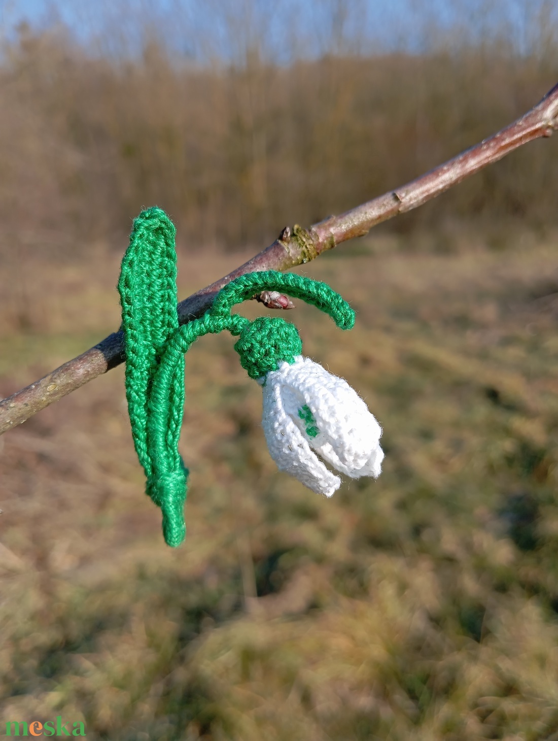 Hóvirág kitűző - ékszer - kitűző és bross - kitűző - Meska.hu Hóvirág kitűző - ékszer - kitűző és bross - kitűző - Meska.hu