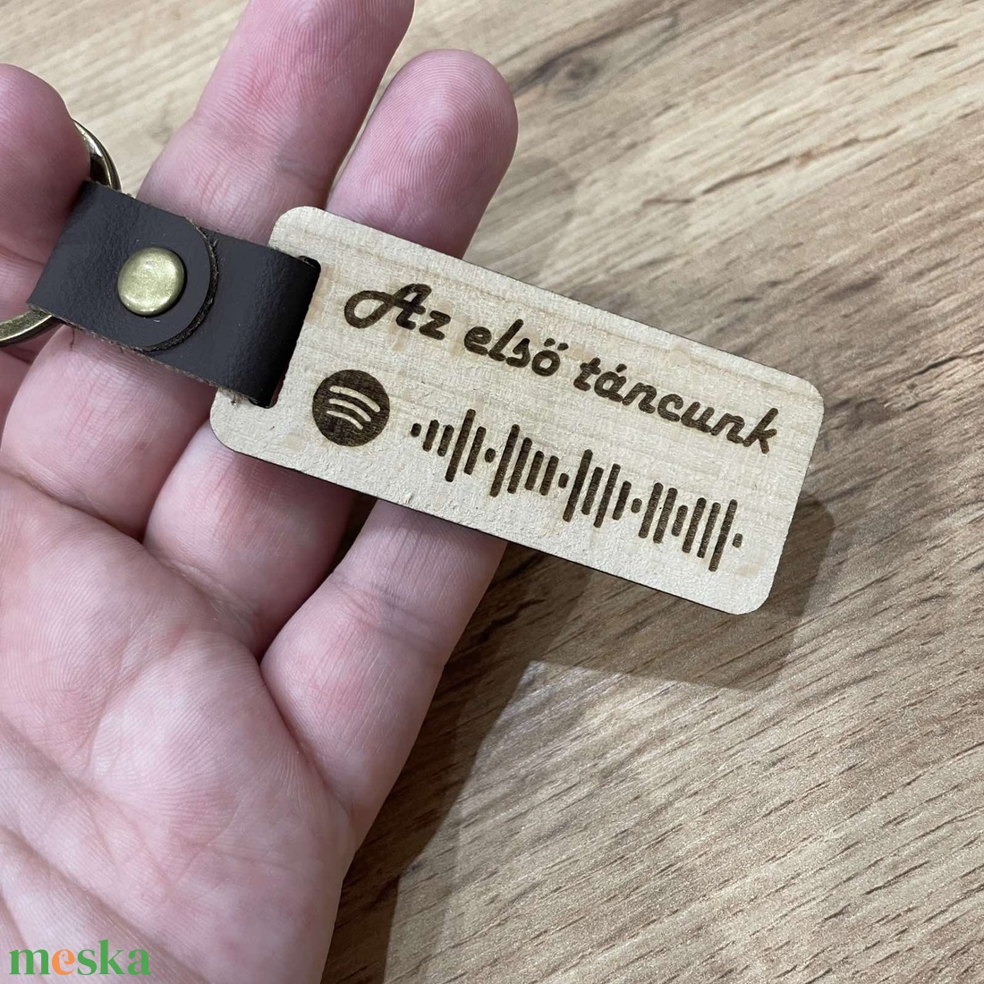 Egyedi szöveggel és dallal kérhető Spotify kulcstartó - táska & tok - kulcstartó & táskadísz - kulcstartó - Meska.hu
