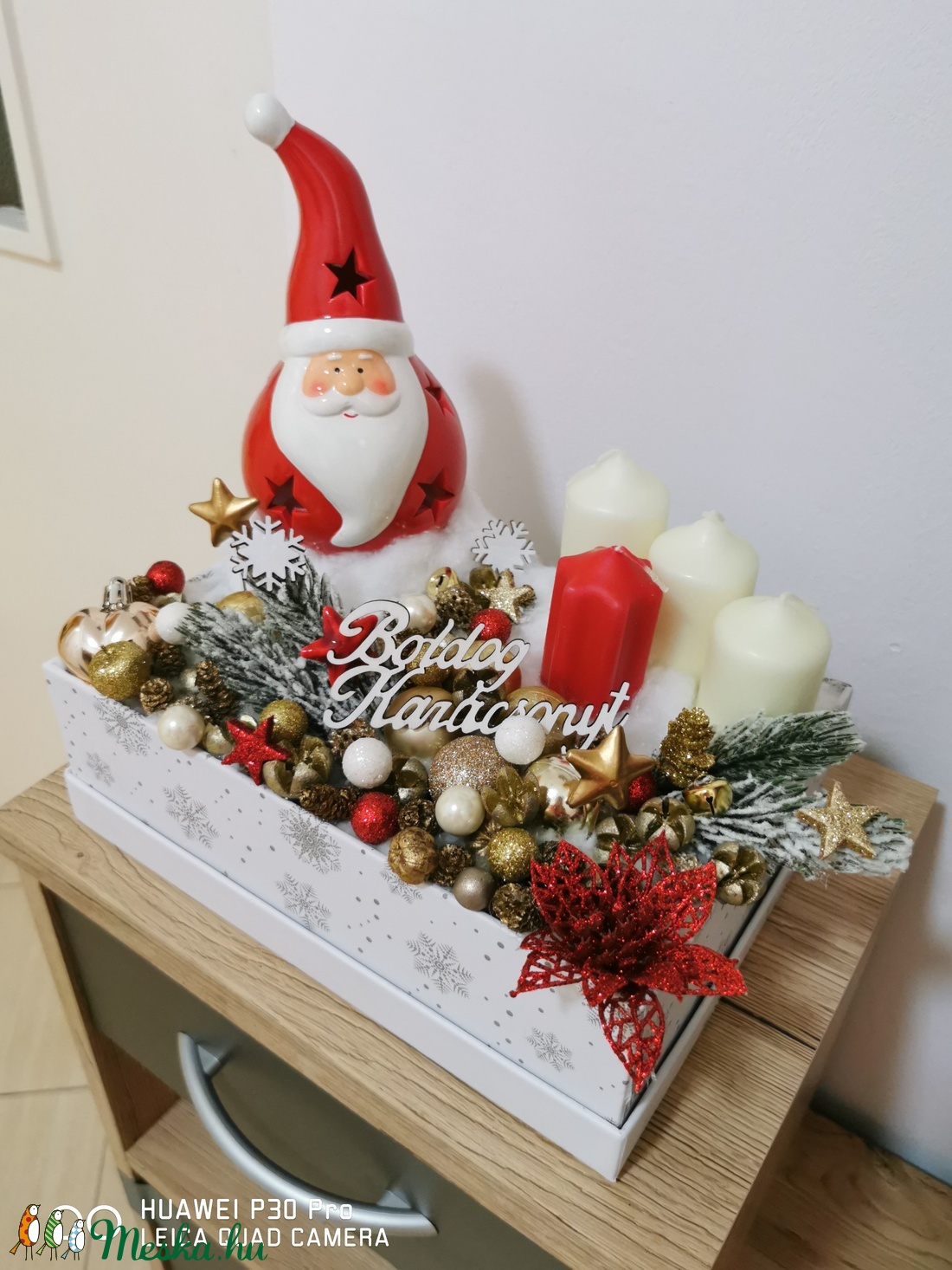 ELŐRENDELHETŐ ADVENTI BOXOK  (Karácsony)  - karácsony - adventi díszek - adventi asztaldísz - Meska.hu