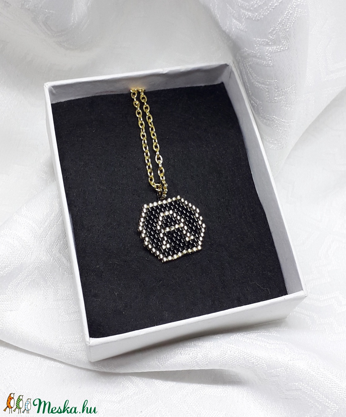 Monogram medál  - ékszer - nyaklánc - medálos nyaklánc - Meska.hu