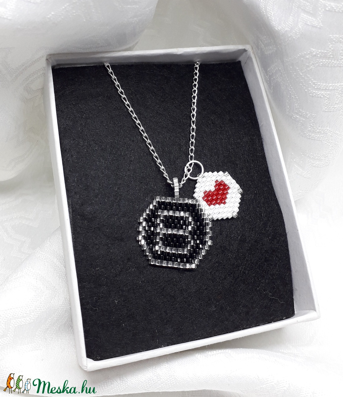 Monogram medál  - ékszer - nyaklánc - medálos nyaklánc - Meska.hu