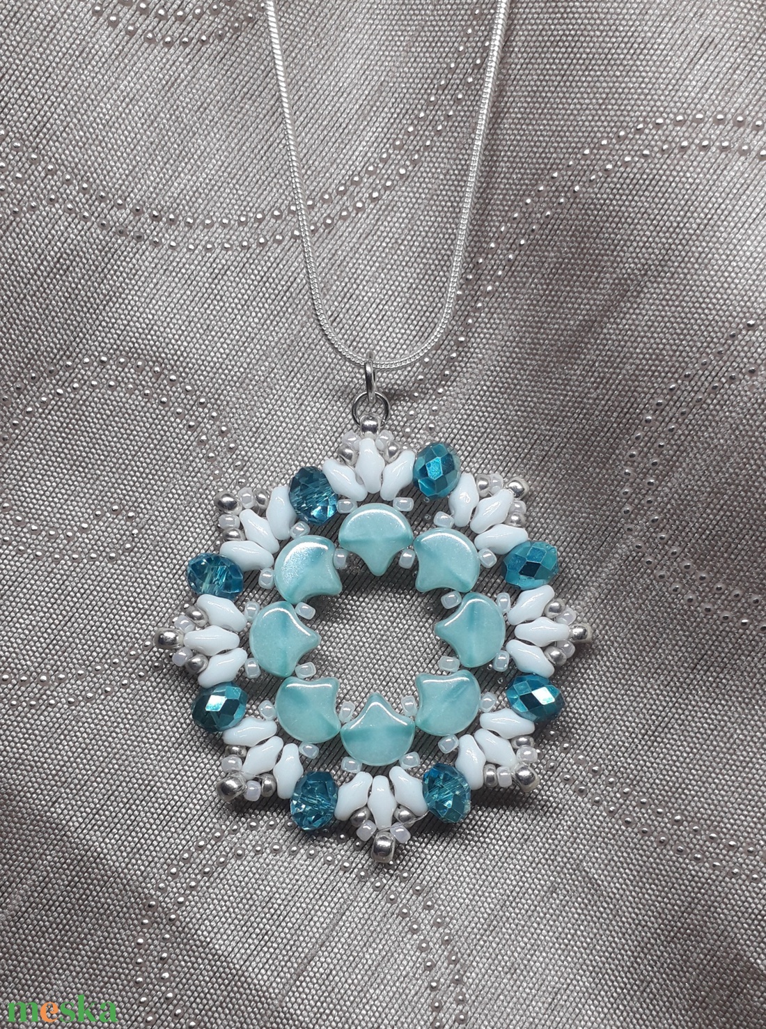 Mandala medál több színben - ékszer - nyaklánc - medálos nyaklánc - Meska.hu