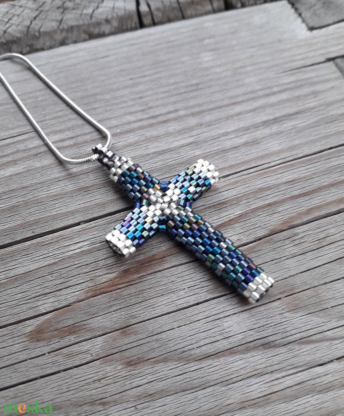 Kereszt - ékszer - nyaklánc - medálos nyaklánc - Meska.hu