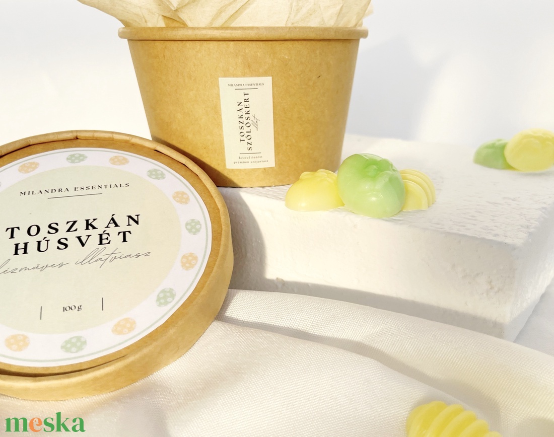 Toszkán húsvét - illatviasz - otthon & életmód - gyertya, illat, aroma - illatviasz - Meska.hu