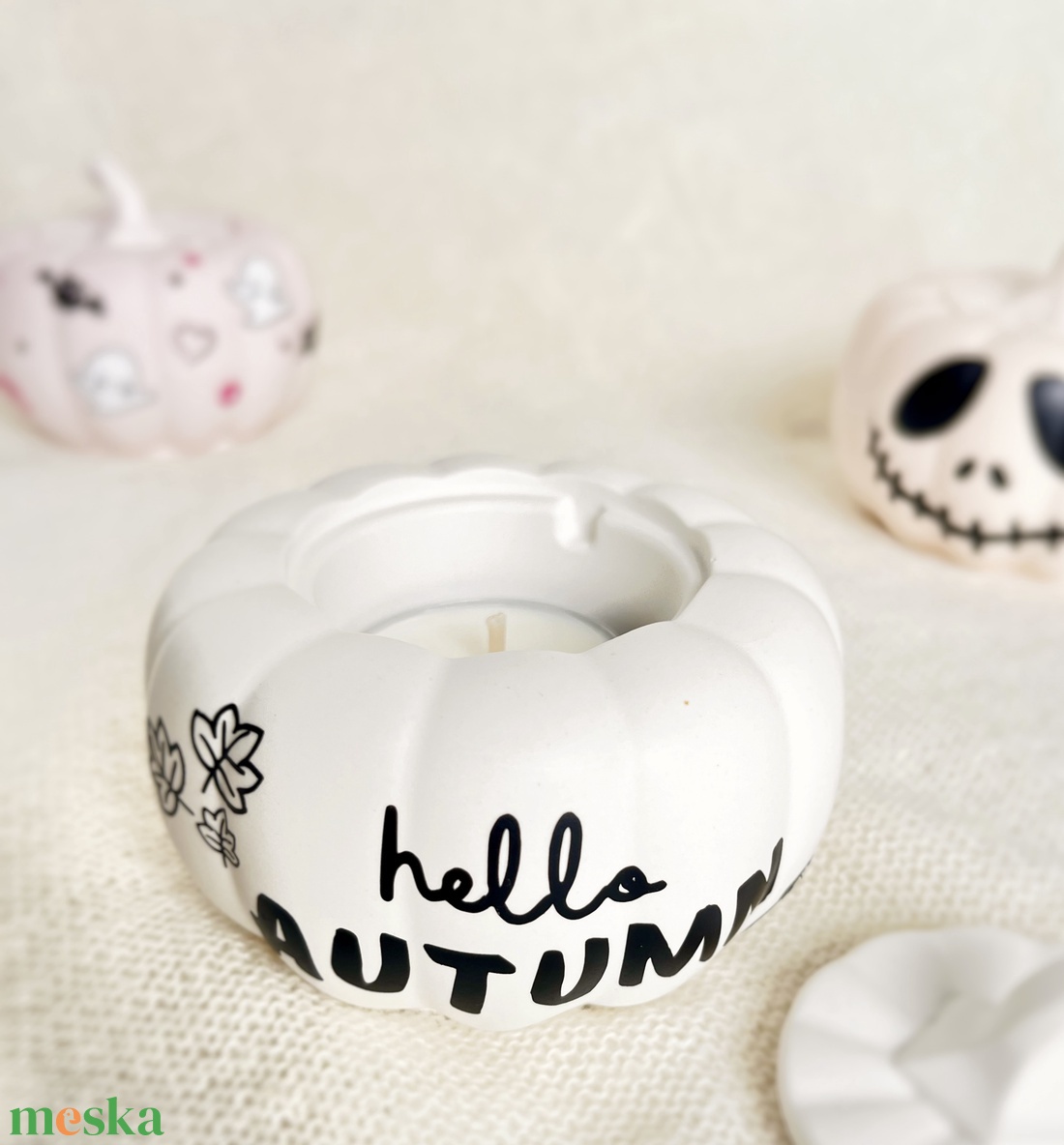 Hello Autumn mécsestartó - otthon & életmód - gyertya, illat, aroma - mécses és mécsestartó - Meska.hu Hello Autumn mécsestartó - otthon & életmód - gyertya, illat, aroma - mécses és mécsestartó - Meska.hu