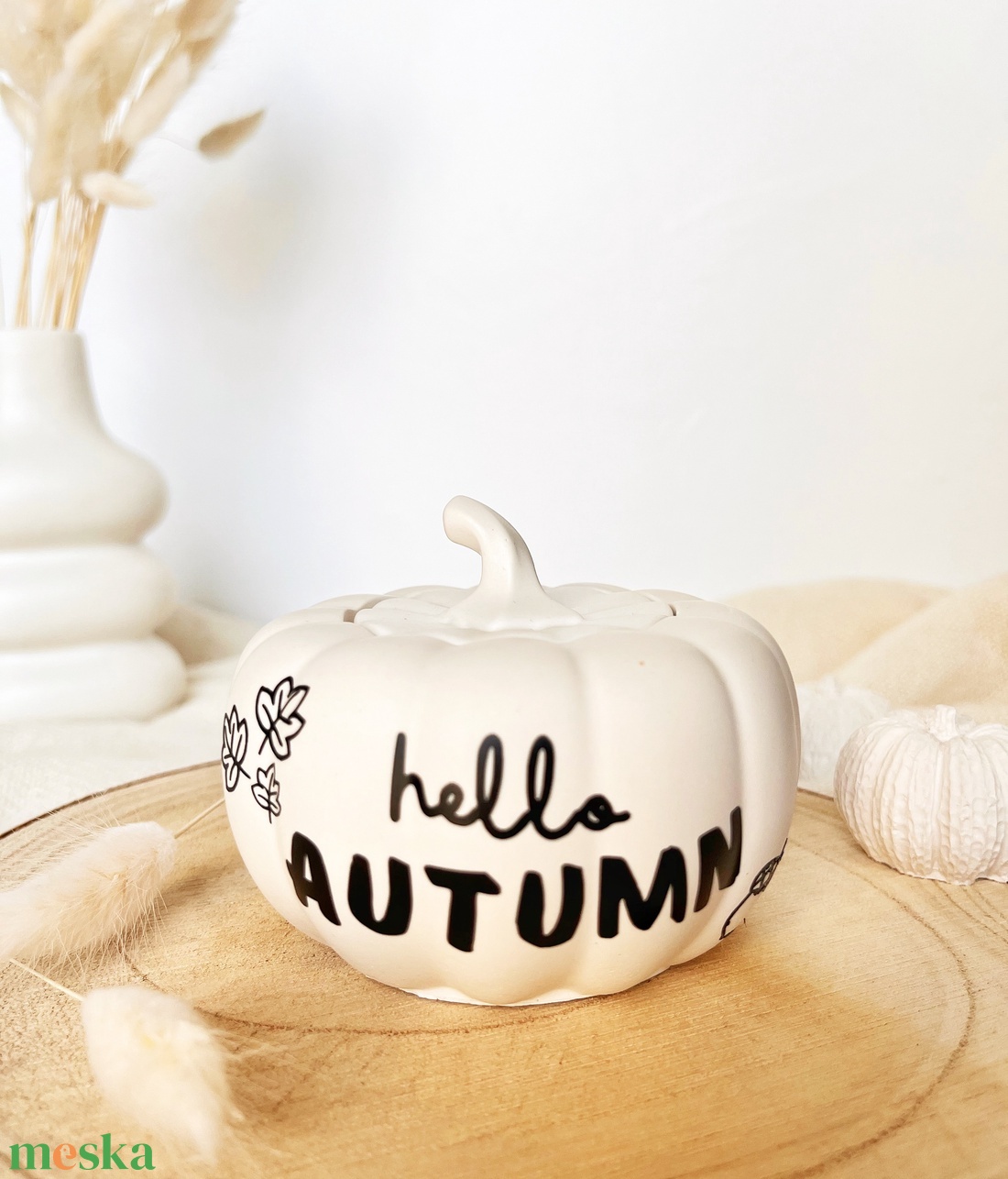 Hello Autumn mécsestartó - otthon & életmód - gyertya, illat, aroma - mécses és mécsestartó - Meska.hu Hello Autumn mécsestartó - otthon & életmód - gyertya, illat, aroma - mécses és mécsestartó - Meska.hu