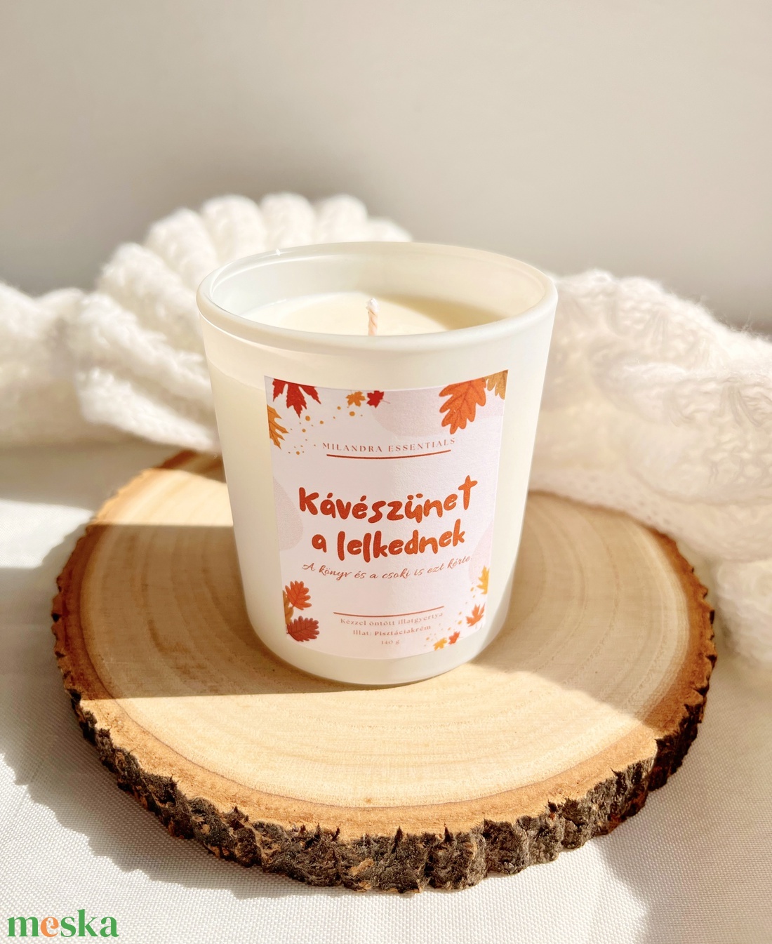 Kávészünet a lelkednek - Illatgyertya - otthon & életmód - gyertya, illat, aroma - gyertya - Meska.hu