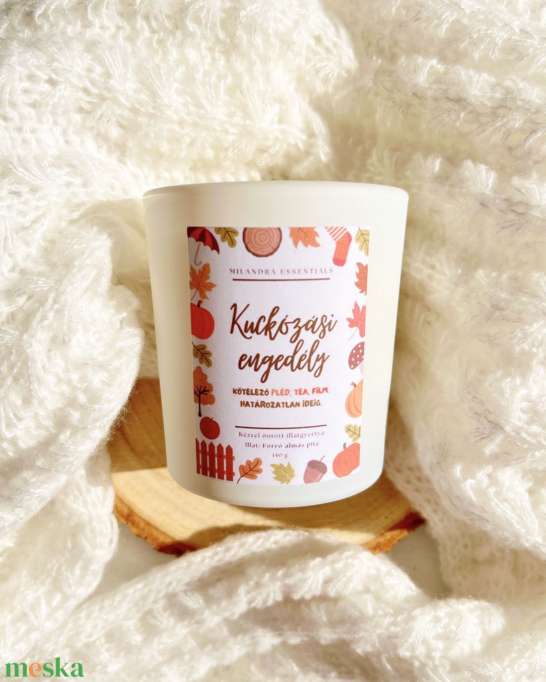 Kuckózási engedély - Illatgyertya - otthon & életmód - gyertya, illat, aroma - gyertya - Meska.hu