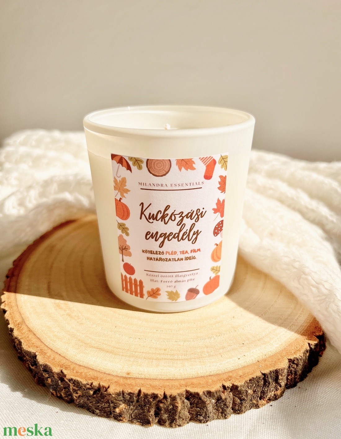 Kuckózási engedély - Illatgyertya - otthon & életmód - gyertya, illat, aroma - gyertya - Meska.hu