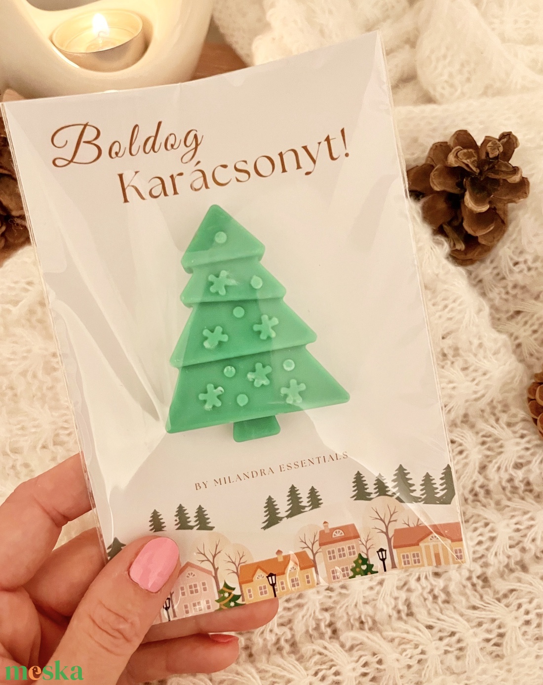 Illatviasz ajándék karácsonyra - otthon & életmód - gyertya, illat, aroma - illatviasz - Meska.hu