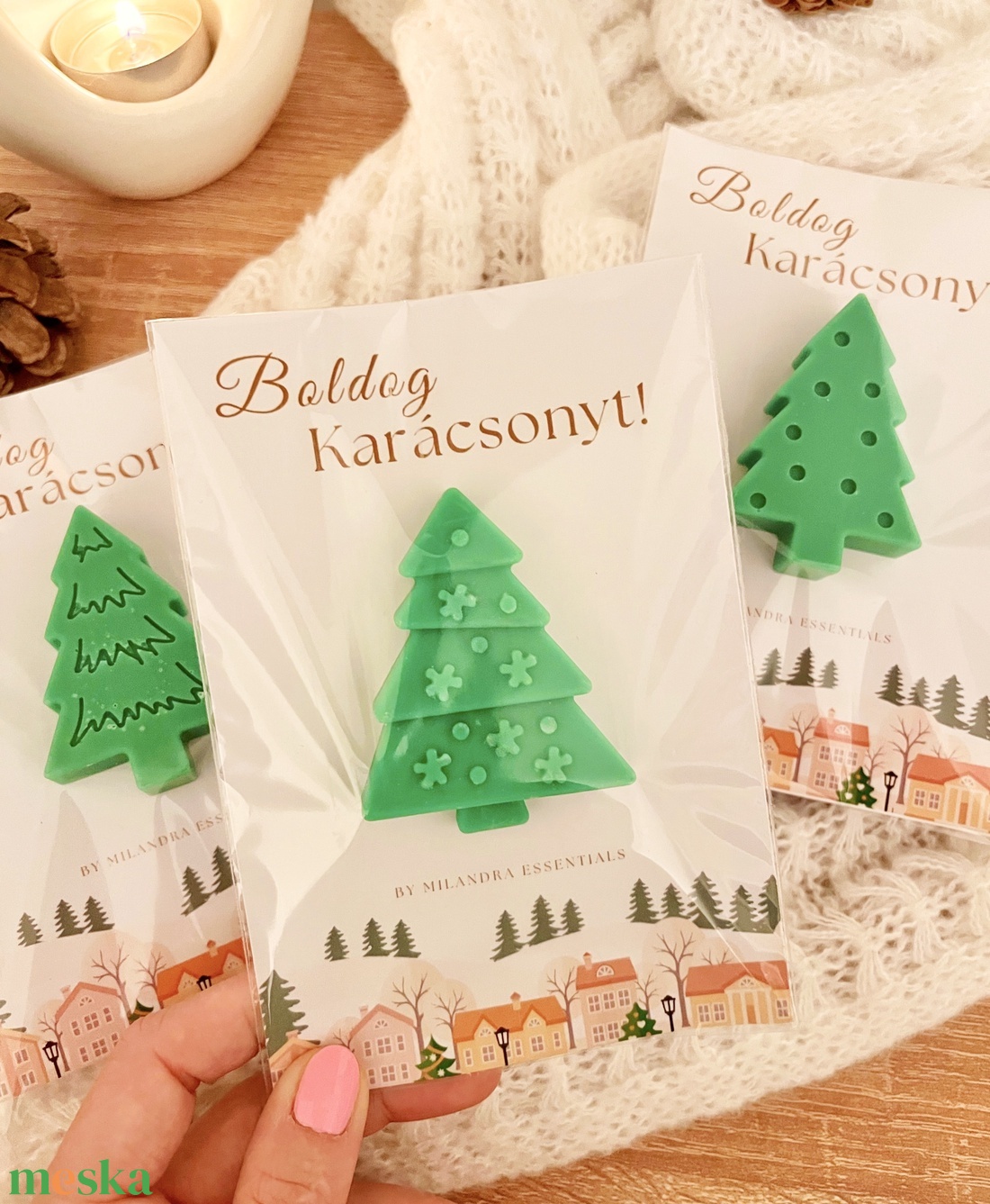 Illatviasz ajándék karácsonyra - otthon & életmód - gyertya, illat, aroma - illatviasz - Meska.hu