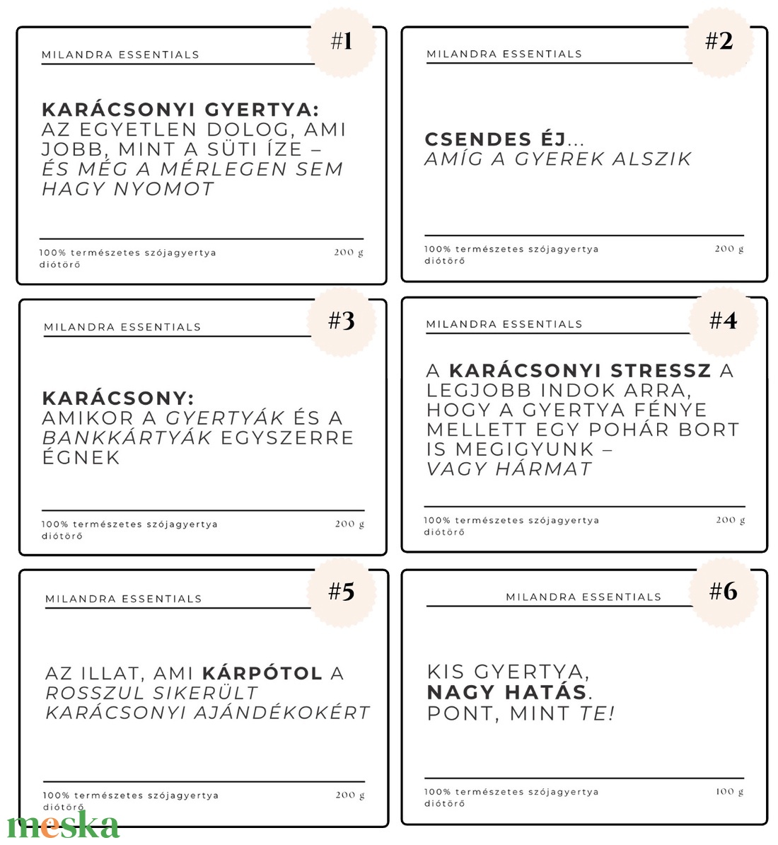 Feliratos üveges gyertya - otthon & életmód - gyertya, illat, aroma - gyertya - Meska.hu