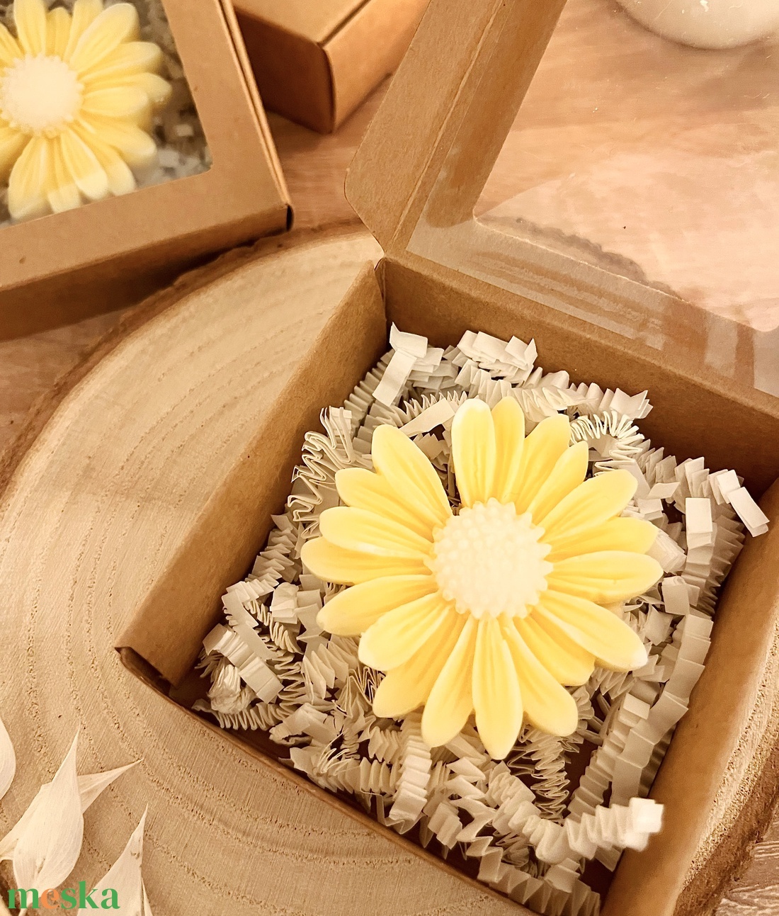 Margaréta illatviasz Nőnapra - otthon & életmód - gyertya, illat, aroma - illatviasz - Meska.hu