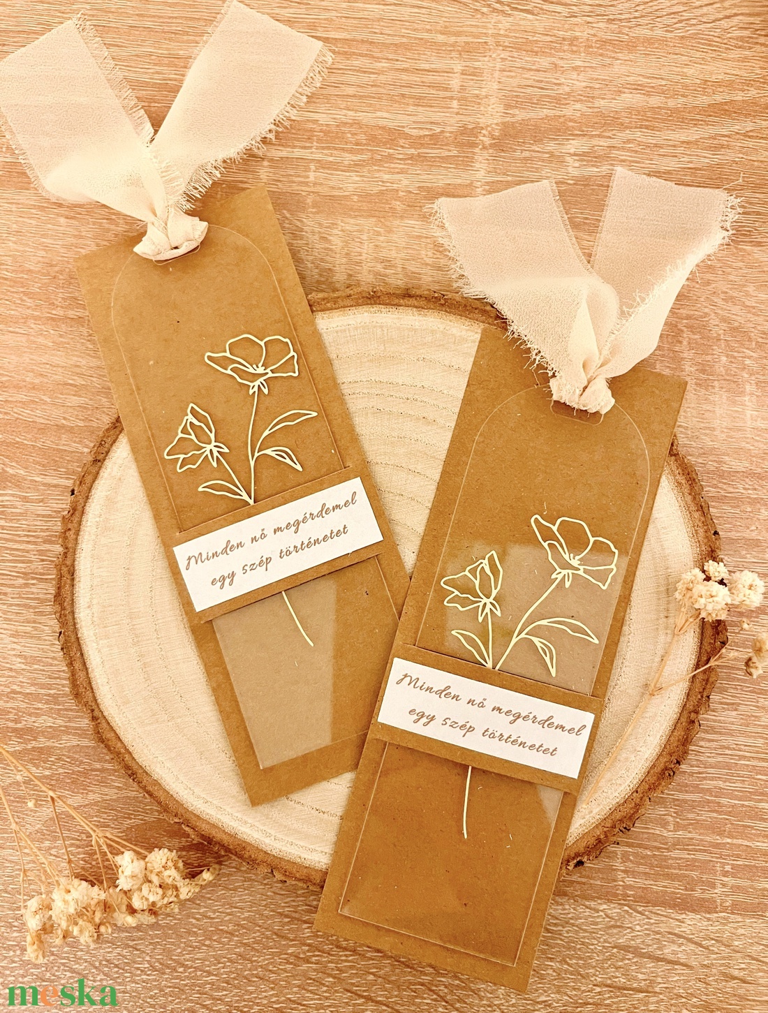 Akril könyvjelző nőnapra - könyv & zene - könyvjelző - Meska.hu