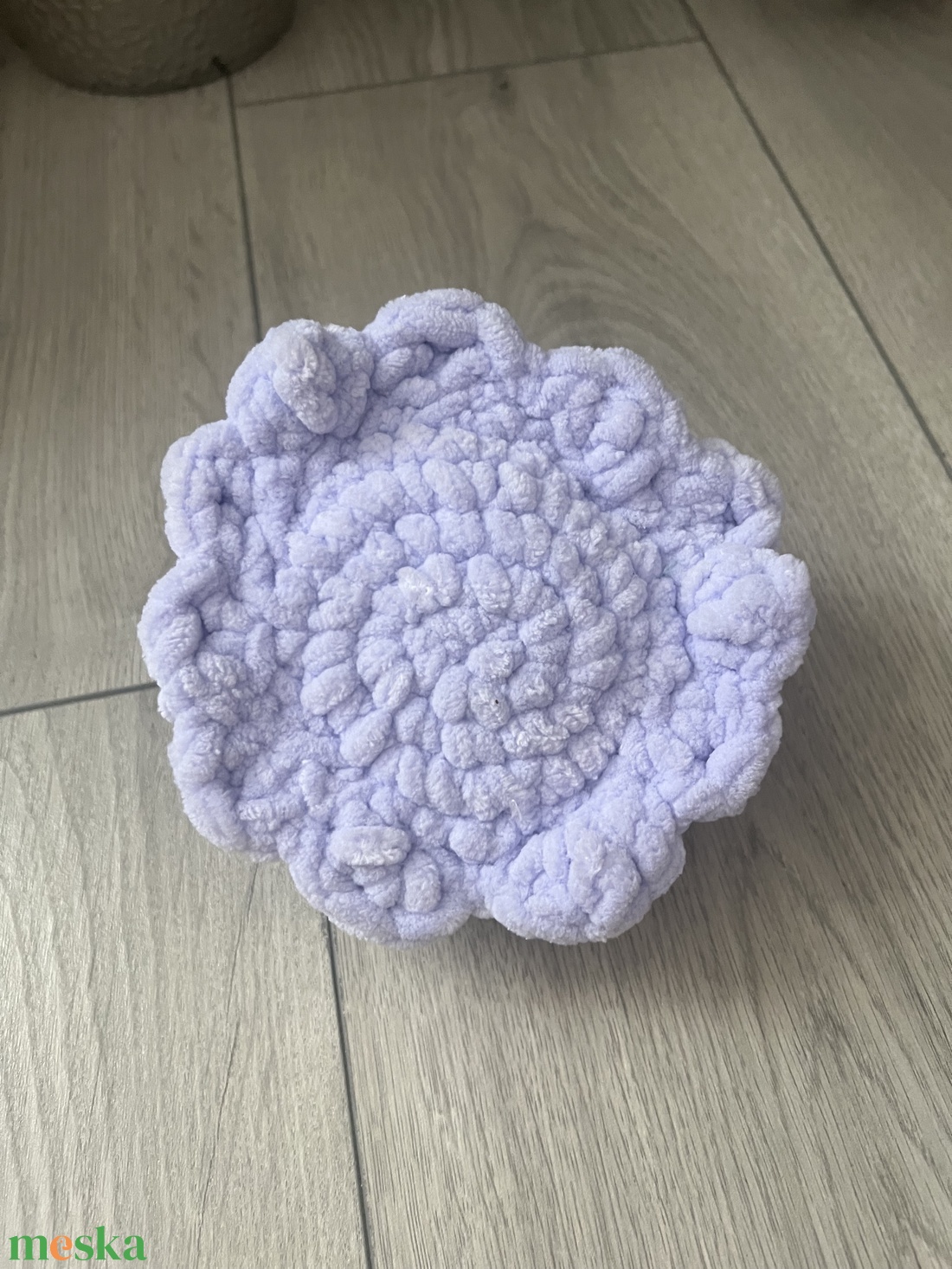 Új 1db egyedi horgolt lila medúza - játék & sport - plüssállat & játékfigura - más figura - Meska.hu
