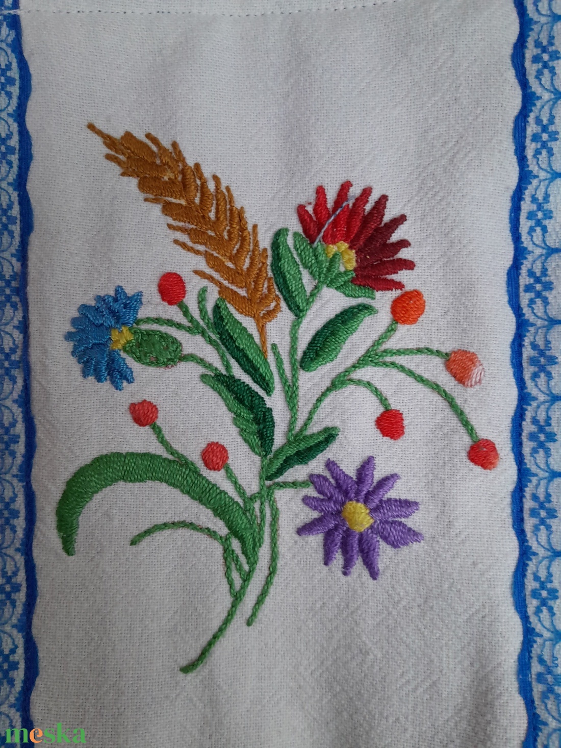 Farmertáska kalocsai mintával - táska & tok - kézitáska & válltáska - válltáska - Meska.hu Farmertáska kalocsai mintával - táska & tok - kézitáska & válltáska - válltáska - Meska.hu