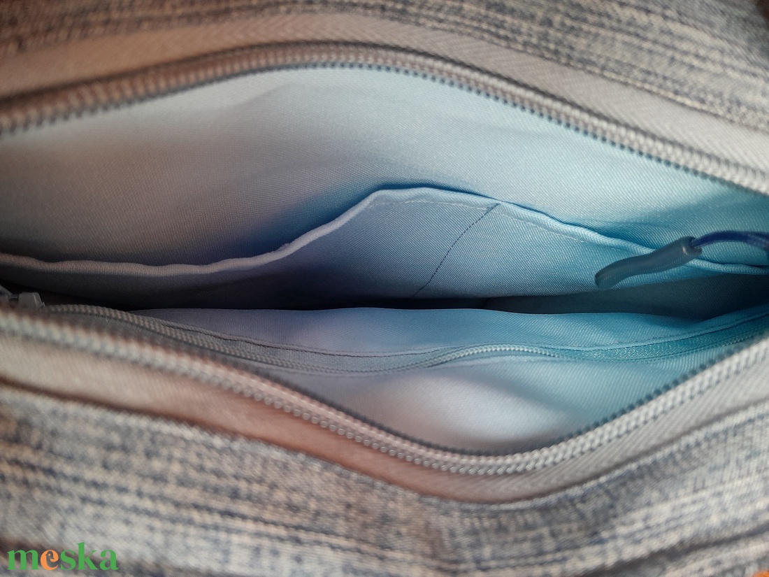 Farmertáska neszeszerrel - táska & tok - kézitáska & válltáska - kézitáska - Meska.hu