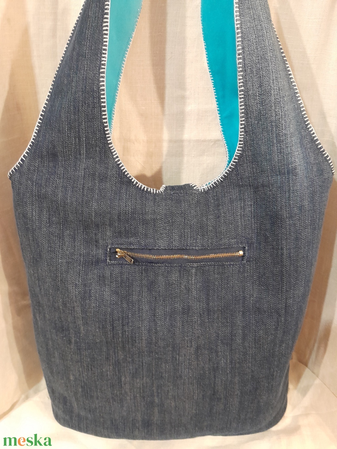 Farmertáska madaras - táska & tok - kézitáska & válltáska - alkalmi táska - Meska.hu