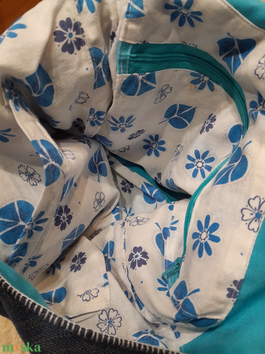 Farmertáska madaras - táska & tok - kézitáska & válltáska - alkalmi táska - Meska.hu