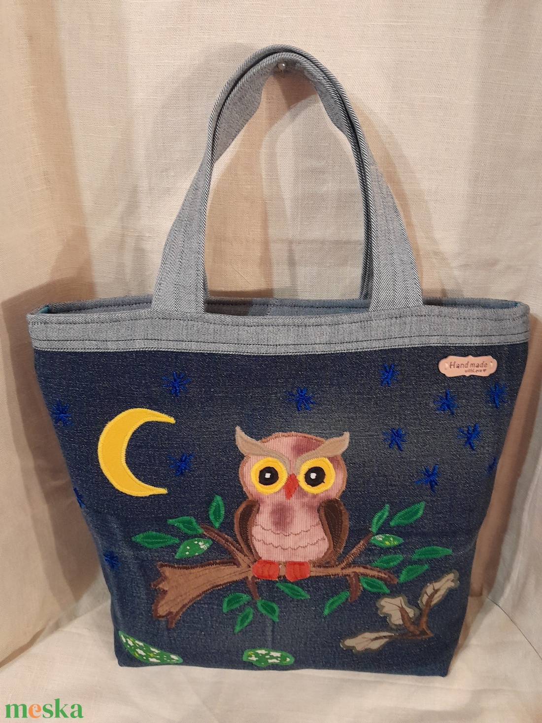 Bagoly kedvelőknek - táska & tok - kézitáska & válltáska - belső rendező - Meska.hu